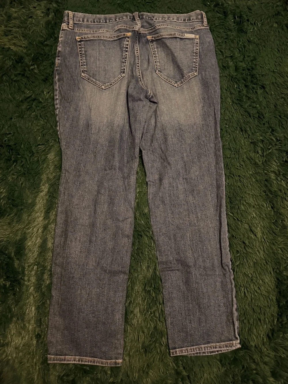 Eddie Bauer Straight Leg Jeans - Light Blue Wash - Picture 2 of 7